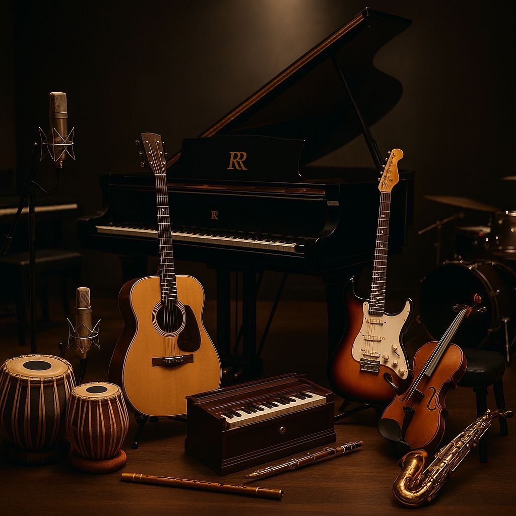 Piano y guitarra